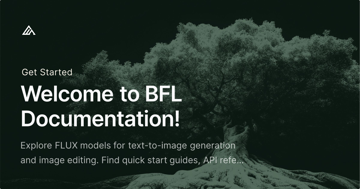 Black Forest Labs - FLUX Dokumentation